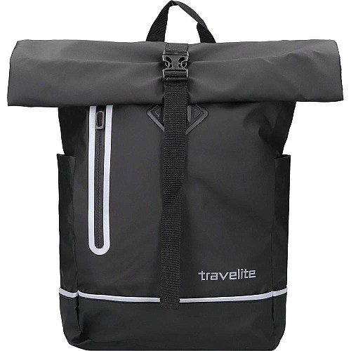 Рюкзак Travelite Basics Black Rollup, черный