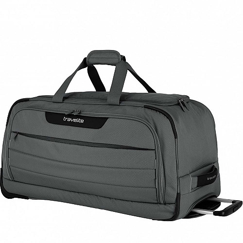 Дорожная сумка Travelite Skaii Anthracite на 2 колесах, серая