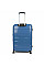 Чемодан Travelite Paklite Mailand Deluxe Bright Blue L на 4 колесах, синяя