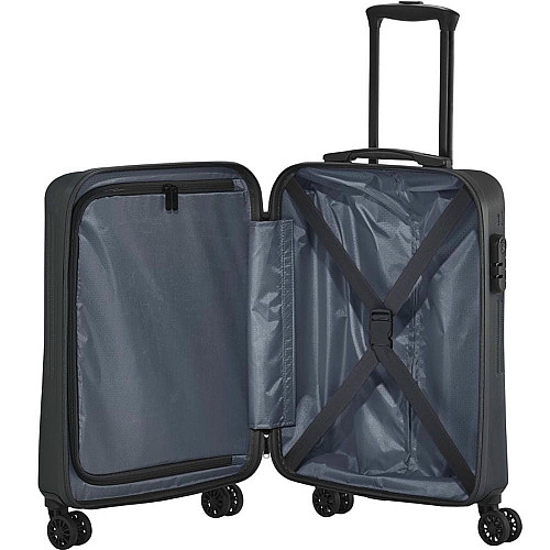 Чемодан Travelite Bali Anthracite S на 4 колесах, серый