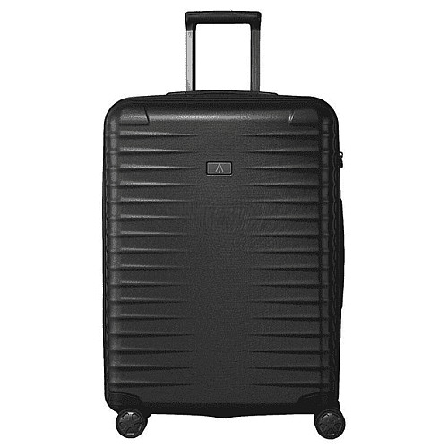 Чемодан Titan Litron Black M на 4 колесах, черный