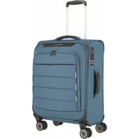 Валіза Travelite Skaii Blue S на 4 колесах, синя