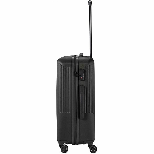 Валіза Travelite Bali Black M на 4 колесах, чорна