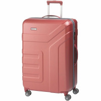 Чемодан Travelite Vector Coral L на 4 колесах, коралловый
