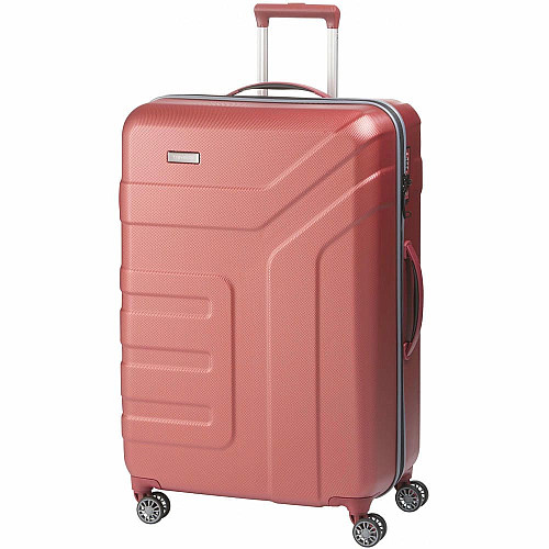 Валіза Travelite Vector Coral L на 4 колесах, коралова