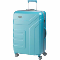 Валіза Travelite Vector Turquoise L на 4 колесах, блакитна
