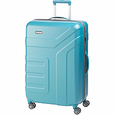 Валіза Travelite Vector Turquoise L на 4 колесах, блакитна