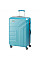 Чемодан Travelite Vector Turquoise L на 4 колесах, голубая