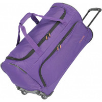 Дорожная сумка Travelite Basics Fresh Purple на 2 колесах, фиолетовая