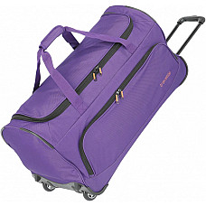 Дорожная сумка Travelite Basics Fresh Purple на 2 колесах, фиолетовая