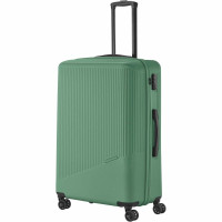 Чемодан Travelite Bali Green L на 4 колесах, зеленый