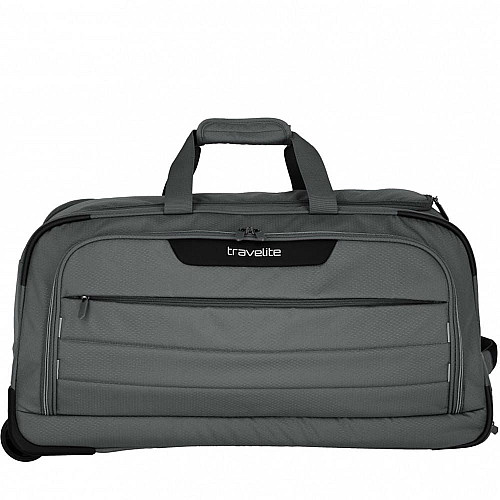 Дорожная сумка Travelite Skaii Anthracite на 2 колесах, серая