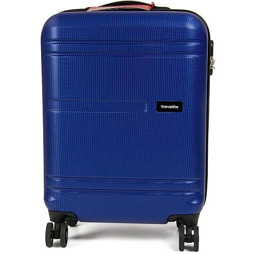 Чемодан Travelite Yamba Deluxe на 4 колесах S Син. (37л,3кг) (38x55x20см)