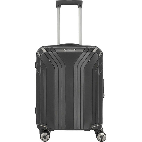 Чемодан Travelite Elvaa Black S на 4 колесах, черный