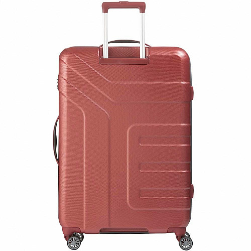 Валіза Travelite Vector Coral L на 4 колесах, коралова