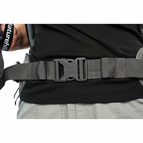 Рюкзак туристический Naturehike NH70B070-B, 70 л+5 л, черно-серый