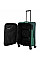 Чемодан Travelite Viia Green L exр на 4 колесах, зеленый
