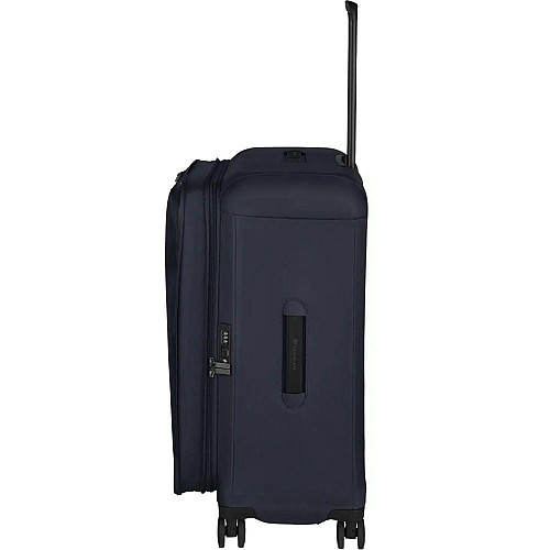 Чемодан Victorinox Travel Connex SS Deep Lake2 L Exp. на 4 колесах, 96/106 л, синяя