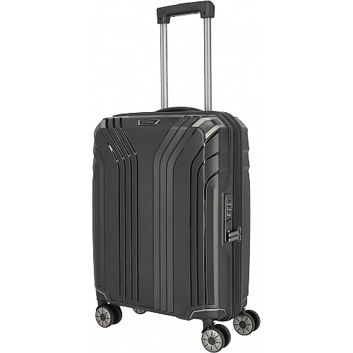 Чемодан Travelite Elvaa Black S на 4 колесах, черный