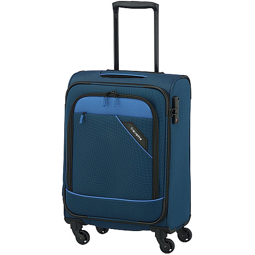 Чемодан Travelite Derby на 4 колесах S Син. (41л,2,4кг) (37x55x20см)