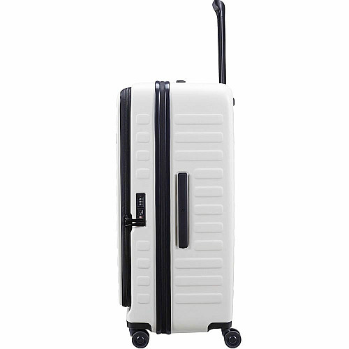 Валіза Lojel Cubo V4 Off White L Exp. на 4 колесах, біла