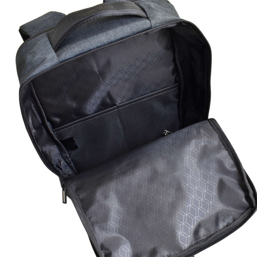 Рюкзак міський Semi Line USB 24 Dark Grey (P8003)