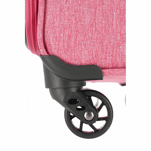 Чемодан Travelite Boja Pink L на 4 колесах, розовый