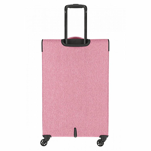 Чемодан Travelite Boja Pink L на 4 колесах, розовый