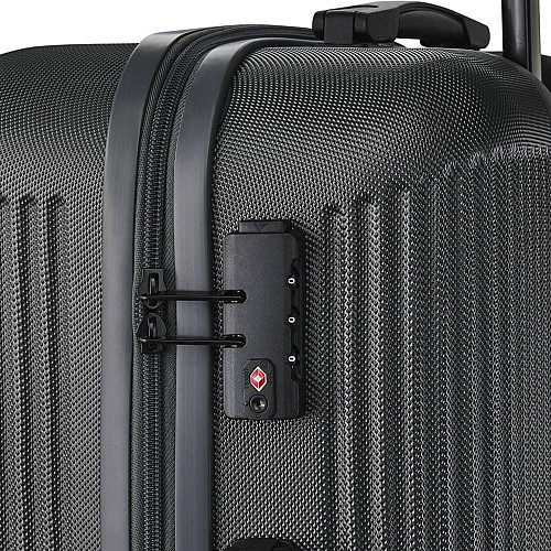 Валіза Travelite Bali Anthracite M на 4 колесах, сіра
