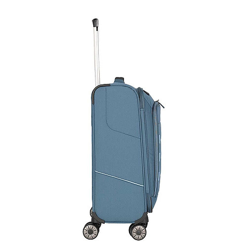 Чемодан Travelite Skaii Blue S на 4 колесах, синяя