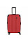 Чемодан Travelite City Red M exp на 4 колесах, красный