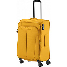 Валіза Travelite Croatia Curry М exp на 4 колесах, жовта