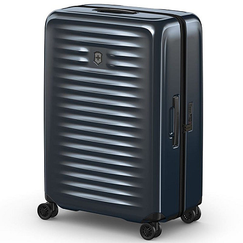 Чемодан Victorinox Travel Airox Dark Blue L на 4 колесах, 98 л, синяя