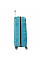 Чемодан Travelite Vector Turquoise L на 4 колесах, голубая