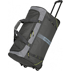 Дорожная сумка Travelite Basics Active Anthracite на 2 колесах, серая