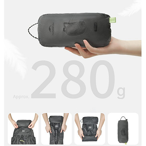 Рюкзак компактний Naturehike CNK2450XB026, 20 л, блакитний