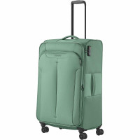 Валіза Travelite Croatia Mint L exp на 4 колесах, м'ятна