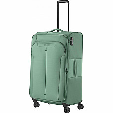 Валіза Travelite Croatia Mint L exp на 4 колесах, м'ятна