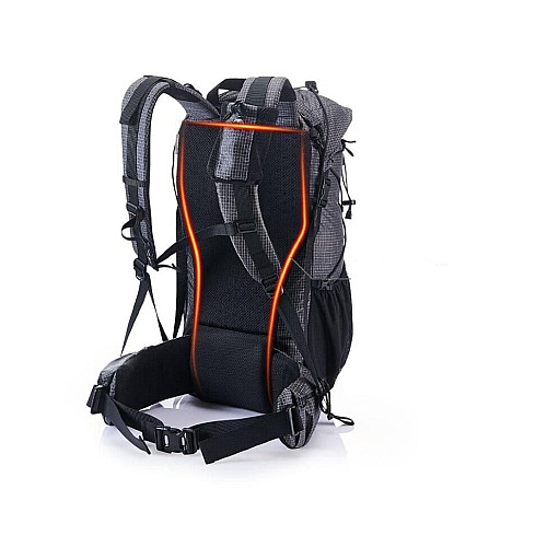 Рюкзак туристичний Naturehike Rock NH19BP095, 60+5 л, чорний