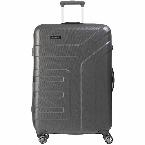 Валіза Travelite Vector Anthracite L на 4 колесах, сіра