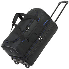 Дорожная сумка Travelite Basics на 2 колесах S exp. Черн. (51/64л,2,3кг) (55x32/40x29см)