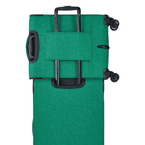 Чемодан Travelite Adria Green S на 4 колесах, зеленый