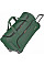 Дорожная сумка Travelite Basics Fresh Dark Green на 2 колесах, зеленая