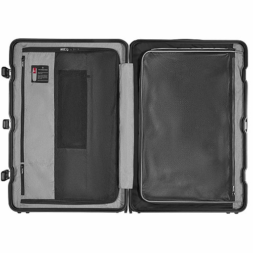 Чемодан Victorinox Travel Lexicon Framed Black L на 4 колесах, 96 л, черный