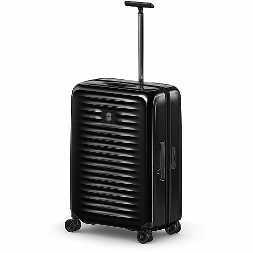 Валіза Victorinox Airox Black М на 4 колесах, 74 л, чорна