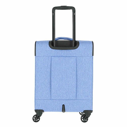 Чемодан Travelite Boja Blue S на 4 колесах, синяя