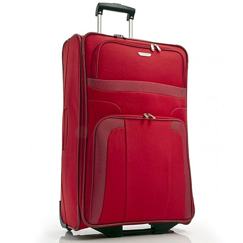 Чемодан Travelite Orlando Red L на 2 колесах, красный