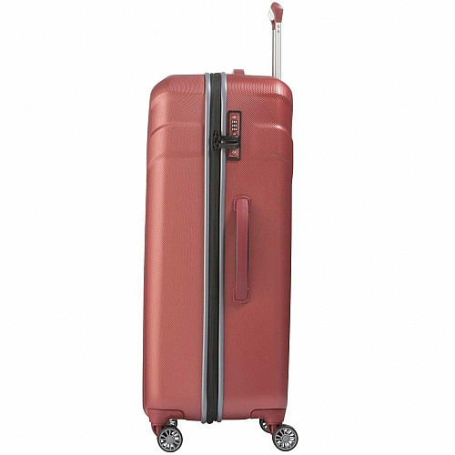 Валіза Travelite Vector Coral L на 4 колесах, коралова