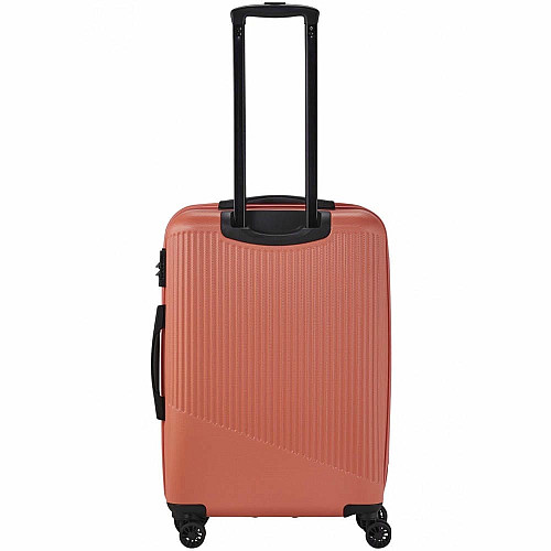 Чемодан Travelite Bali Coral M на 4 колесах, коралловый