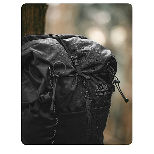 Рюкзак туристичний Naturehike CNK2300016, 30+5 л, чорний